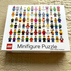 New Lego Minifigure Puzzle, 1,000 pieces, 25"x20"